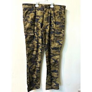 RIG Utility Clothing Mens Camo Cargo Pants Size 36 Stretch Cotton Tactical Work